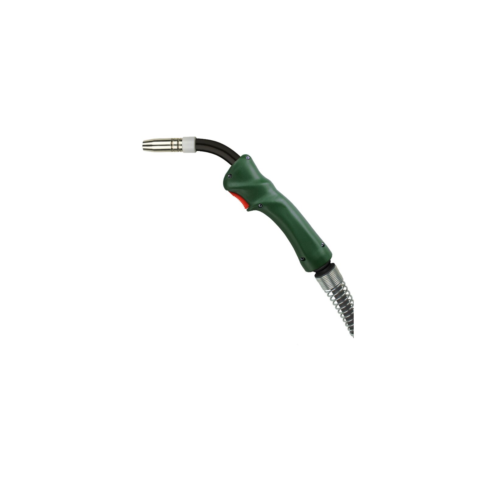 MIG/MAG Brennerhals FLEXIBEL – Passend Für MB15 U.a. | Länge 145 Mm, Gewinde M8x1 & M10x1, Für Schweißgeräte Bis 180 A