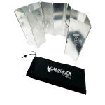 Windschutz klappbar aus Aluminium für Grill + Kocher 101x24 cm 12-teilig