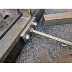 Längenanschlag für Metallkreissäge MS-356  MS-256 von WELDINGER made in Germany