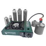 GARDINGER Kartuschenkocher CAMP Allgas mit Koffer...
