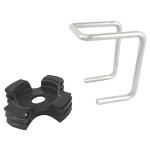 Ventilschutz 2kg Profill Aluflasche mit  abnehmbaren Alugriff und Schraubdeckel