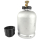 Ventilschutz 2kg Profill Aluflasche mit  abnehmbaren Alugriff und Schraubdeckel