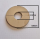 Abdeckrosette flach   teilbar für 1/2" Eckventil