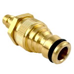 Entwässerungs-Adapter Druckluft/Wasser (für Gardena) aus Messing