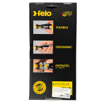 FELO Schraubendrehersatz Ergonic 408 6-teilig TORX 10 15 20 25 30 und 40