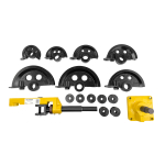 Rohrbiegevorrichtung RB-25 10 bis 25 mm bis 180° von WELDINGER (Rohrbiegegerät Rohrbieger)