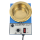 Zinnbad 300W Ø100 x 40 mm regelbar  200-580°C (Solder Pot Verzinnen Tauchlöten)
