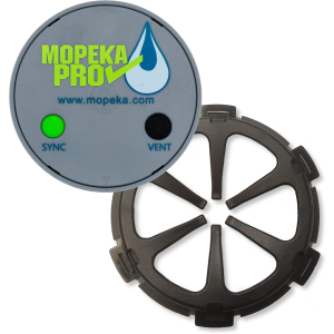 MOPEKA PRO Wasser Füllstandsanzeige Bluetooth mit Kleberahmen