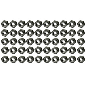 DIN 929 Sechskant-Schweißmutter, Stahl, blank M12, 50 Stück