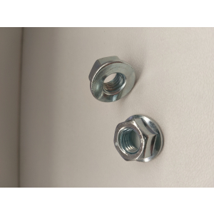 Sechskantmutter mit Flansch DIN 6923 - Kl.8 Stahl M4 - M12