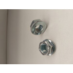 Sechskantmutter mit Flansch DIN 6923 - Stahl M10