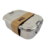 Lunchbox Aktion Edelstahl Einzelfach 18x13 x 7cm