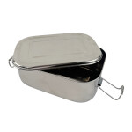 Lunchbox Aktion Edelstahl Einzelfach 18x13 x 7cm