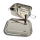 Lunchbox Aktion Edelstahl Einzelfach 195x140x63 mm Sicherheitsverschluss ohne Dichtung