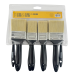 Pinselset 10 teilig Flachpinsel 12 mm, 25 mm, 38 mm, 50 mm, 63 mm