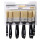 Pinselset 10 teilig Flachpinsel 12 mm, 25 mm, 38 mm, 50 mm, 63 mm