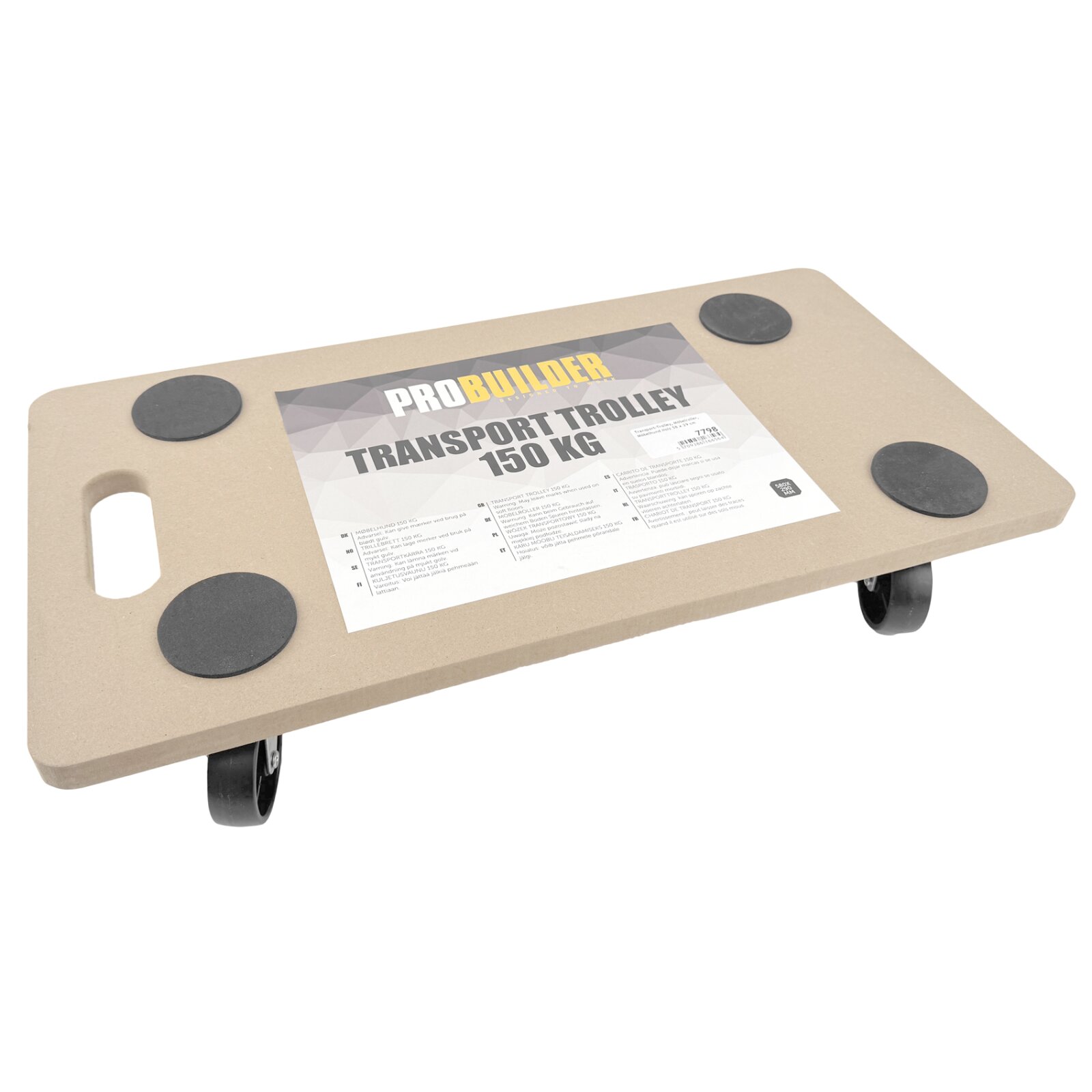 Rollbrett GR-1 Transportroller 125mm Bock Lenk Rollen 52 x 46 cm Rollbrett GR-1 Transportroller 125mm Bock Lenk Rollen 52 x 46 cm