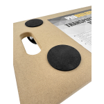 Transport-Trolley, Möbelroller, Möbelhund MDF 58 x 29 cm mit Kunststoffrollen