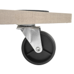 Transport-Trolley, Möbelroller, Möbelhund MDF 58 x 29 cm mit Kunststoffrollen