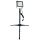 Arbeitsleuchte  LED 50 W, IP65, 175 x 78 x 68 cm mit Stativ bis 155 cm