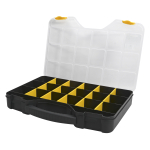 Sortimentskoffer modular mittelgroß 18" (420x305x61 mm Kleinteilebox)