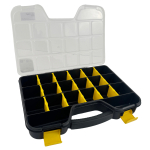 Sortimentskoffer modular mittelgroß 18" (420x305x61 mm Kleinteilebox)