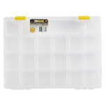 Kleine Organisationsbox 276x203x42 mm transparent (Kunststoffbox Kleinteilebox)