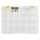 Kleine Organisationsbox 276x203x42 mm transparent (Kunststoffbox Kleinteilebox)