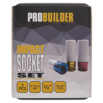 Schon-Schlagschraubereinsätze 17 19 21mm 1/2 3er-Pack