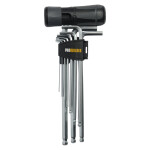 10teiliger Sechskant-Schlüsselsatz mit Griff 1,5 - 10mm