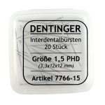 20 Interdentalbürsten 1,5 PHD 3,3x12x12mm zur...