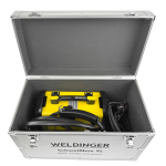 Aktion WELDINGER Fülldraht-Schweißgerät ME 130 mini FLUX mit Schweißbox XL