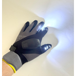 LED-Lichthandschuhe wiederaufladbar, das praktische Arbeitslicht für Monteur und Elektriker