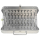 Grillrost Stahl 3 mm stark für Gasgrill BBQ 42 von GARDINGER (257x161 mm)