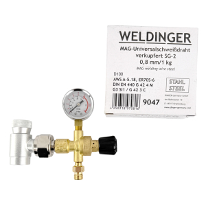 Sodasream Schweißset für ME1300 gasflux MAG Geräte mit 4mm Gasanschluß