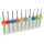 WELDINGER Mikrobohrerset Micro Drill 1,0-1,9 mm 10-teilig (Feinbohrer Wolframbohrer)