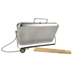 Sonderaktion Gasgrill BBQ42 mit Kochset Veggierost Anzünder Tasche 450 g Gaskartusche