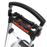Little Giant Xtra-Lite Plus 2.0 Stufenleiter Stehleiter 2 Stufen Aluminium Werkzeugablage (Klappleiter)