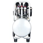 FK480 Alu pro WELDINGER Flüsterkompressor Werkstattprofi 3500 W 3-10 bar 39l Aluminiumtank Gewicht 22 kg