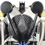 FK480 Alu pro WELDINGER Flüsterkompressor Werkstattprofi 3500 W 3-10 bar 39l Aluminiumtank Gewicht 22 kg