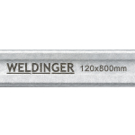 WELDINGER Schlosser-Schraubzwinge Ganzstahl 2K Griff...