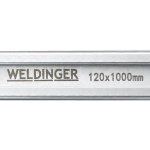 WELDINGER Schlosser-Schraubzwinge Ganzstahl 2K Griff...
