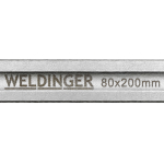 WELDINGER Schlosser-Schraubzwinge Ganzstahl  2K Griff...
