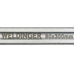 WELDINGER Schlosser-Schraubzwinge Ganzstahl 2K Griff...