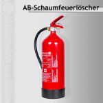 AB-Schaumfeuerlöscher 6L fluorfrei 6LE Dauerdruck 21A 144B Aluminium (FS6-LH XF)