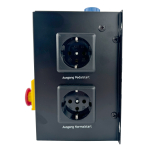B-Ware WELDINGER Frequenzumrichter FQ-1500 mit Not Aus Fußpedal für Motoren bis 1500 W