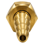 Schlauchanschluss 1/4" rechts Überwurfmutter mit Schlauchtülle 4-8mm