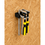 2x Schraubzwingen 60x160 mm für Festool mit Doppelhalterung Befestigungsmaterial