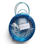 1m Druckluft Schlauch Polyurethan 4x2,5mm blau...