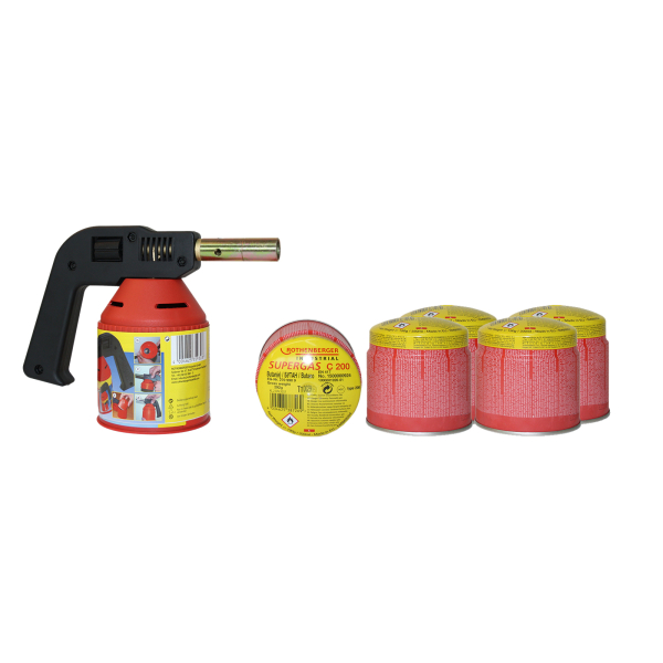 RoFlame Premium 1750 C Set Rothenberger L tlampenset mit 5